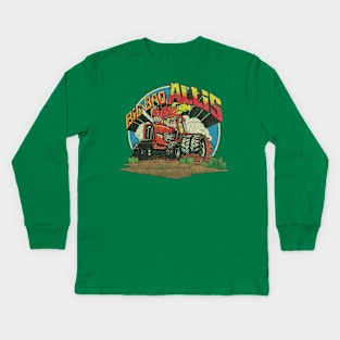 Big Bad Allis Tractor 1981 Kids Long Sleeve T-Shirt